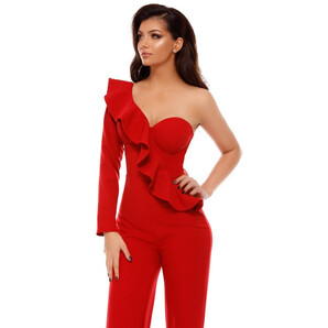 Salopetă Flavia Roşie