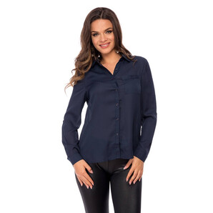 Camasa Jill Bleumarin