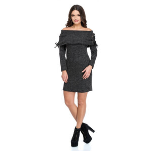 Rochie Romina Gri Petrol