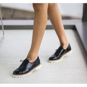 Pantofi Casual Ajram Negri