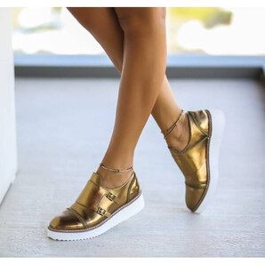 Pantofi Casual Hamod Aurii