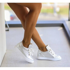 Pantofi Sport Kub Argintii