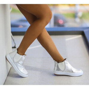 Pantofi Sport Lora Argintii 2