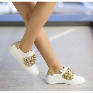 Pantofi Sport Brili Aurii