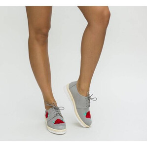 Pantofi Casual Bobby Gri