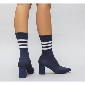 Botine Stil Bleumarin