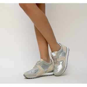 Pantofi Sport Pecora Argintii