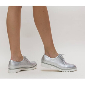 Pantofi Casual Boga Argintii