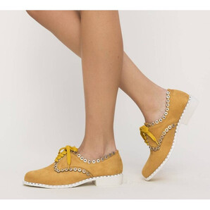 Pantofi Casual Hony Galbeni