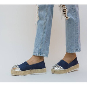 Espadrile Bostin Albastre