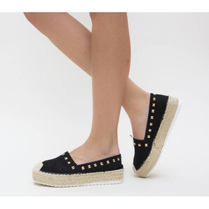 Espadrile Coco Negre