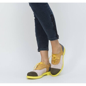 Pantofi Casual Lizete Galbeni 2