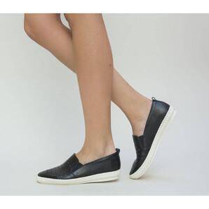 Pantofi Casual Base Negri