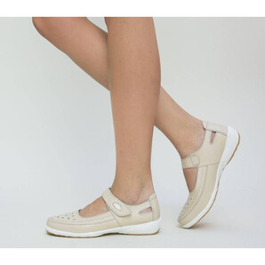 Pantofi Casual Confort Bej
