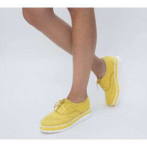 Pantofi Casual Comisa Galbeni