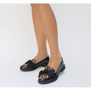 Pantofi Casual Obiro Negri 2