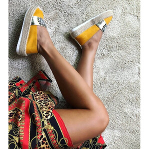 Espadrile Cute Galbene