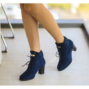 Botine Afany Bleumarin