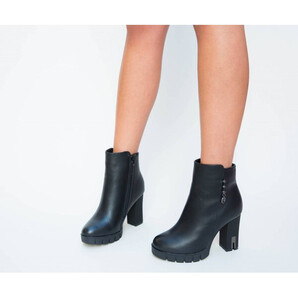 Botine Elata Negre