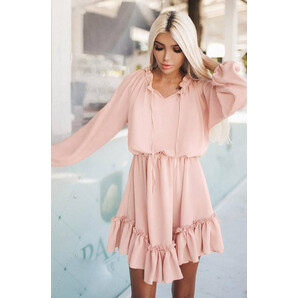 Rochie Padova Roz Prafuit
