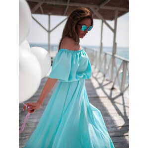 Rochie Voal Kasia Bleu