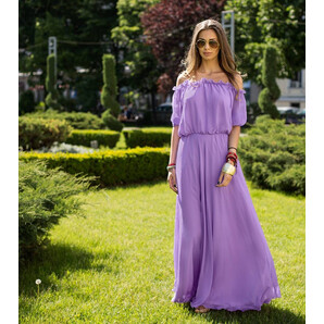 Rochie Voal Kasia Mov Ultraviolet