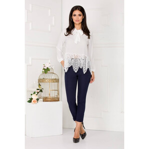 Pantaloni Liam Bleumarin