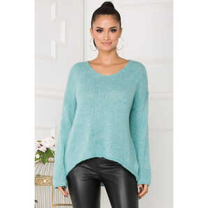 Pulover Blake Turcoaz