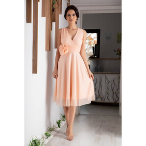 Rochie Rosalinda Peach