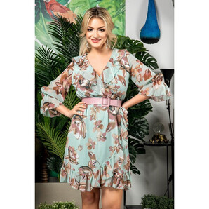 Rochie Elda Mint Floral