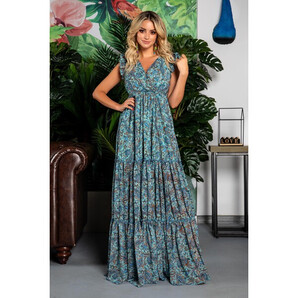 Rochie Evelyn Mint Multi