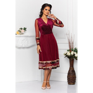 Rochie Sindy Bordo