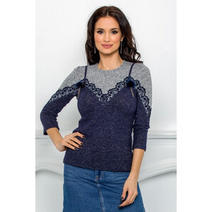 Bluza Marisa Bleumarin