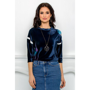 Bluza Paola Bleumarin