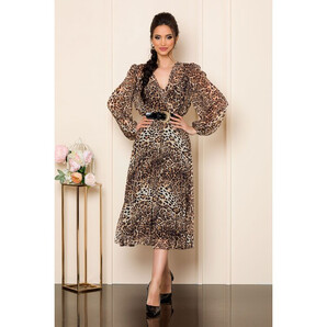 Rochie Ingrid Animal Print