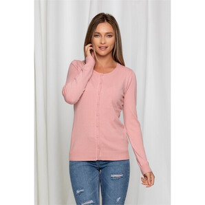 Bluza Theo roz cu nasturi