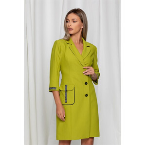 Rochie Mia lime tip sacou