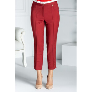 Pantalon Dalida bordo cu dunga office