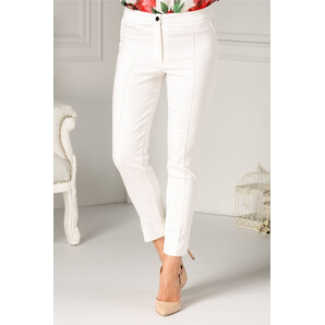 Pantalon LaDonna alb office