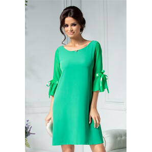 Rochie Silva verde eleganta croi larg