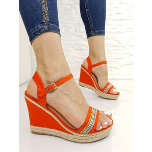 Sandale Platforma Bemole Orange #1112K