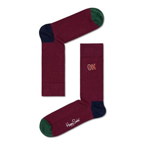 Sosete bordo cu model Happy Socks BEOK01-4500