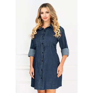 Rochie casual lejera din jeans