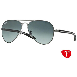 Ochelari de soare barbati Ray-Ban RB8307 029/71 AVIATOR TM CARBON FIBRE