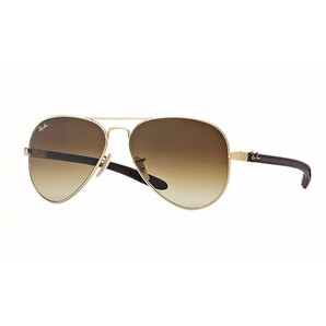 Ochelari de soare unisex Aviator Carbon Fibre Ray-Ban RB8307 112/85