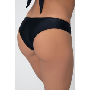 Slip negru brazilian costum de baie