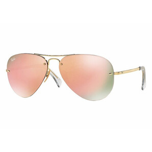 Ochelari de soare unisex Aviator Large Metal Ray-Ban RB3449 001/2Y