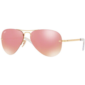 Ochelari de soare unisex Aviator Large Metal Ray-Ban RB3449 001/E4