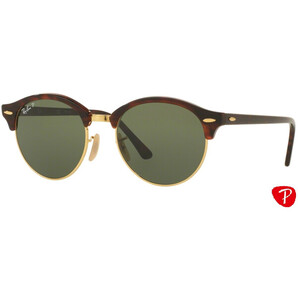 Ochelari de soare unisex Clubround Ray-Ban RB4246 990/58