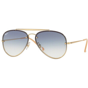 Ochelari de soare unisex Ray-Ban Blaze Aviator RB3584N 001/19